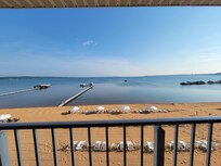 View from our room's balcony. Worth the extra fee!