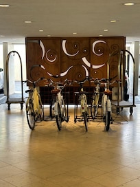 Bikes available for guest use
