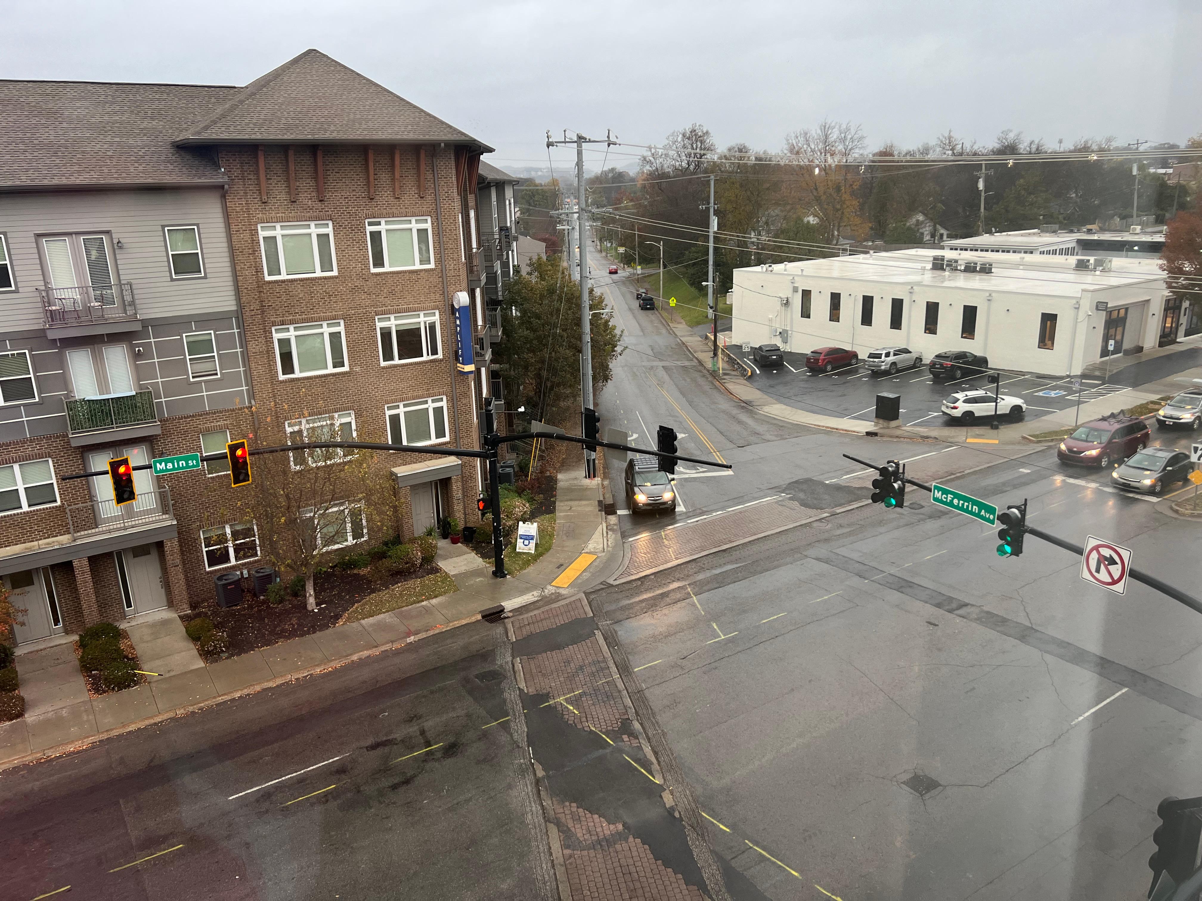 View from the master bedroom