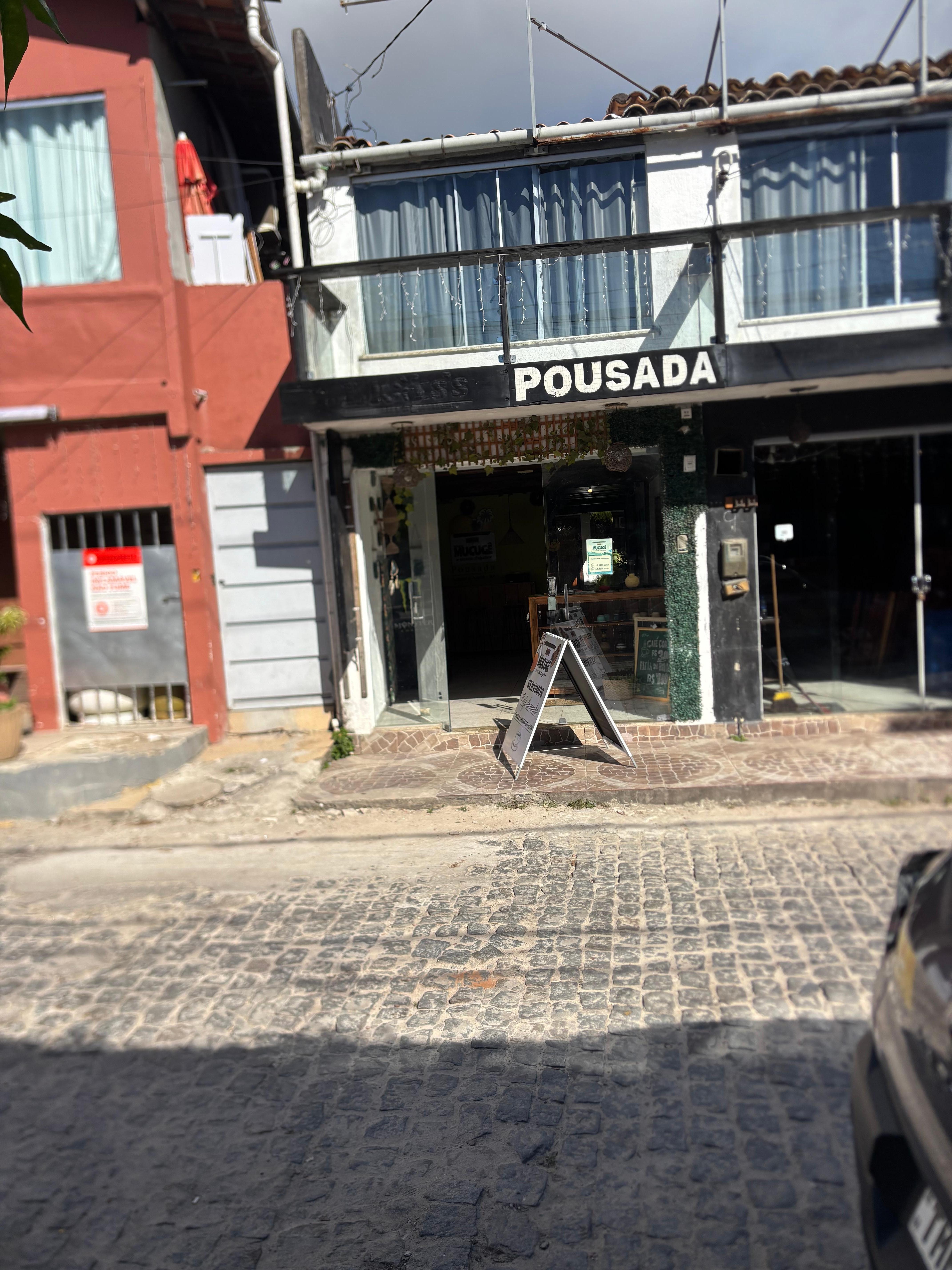 Fachada atual da Pousada