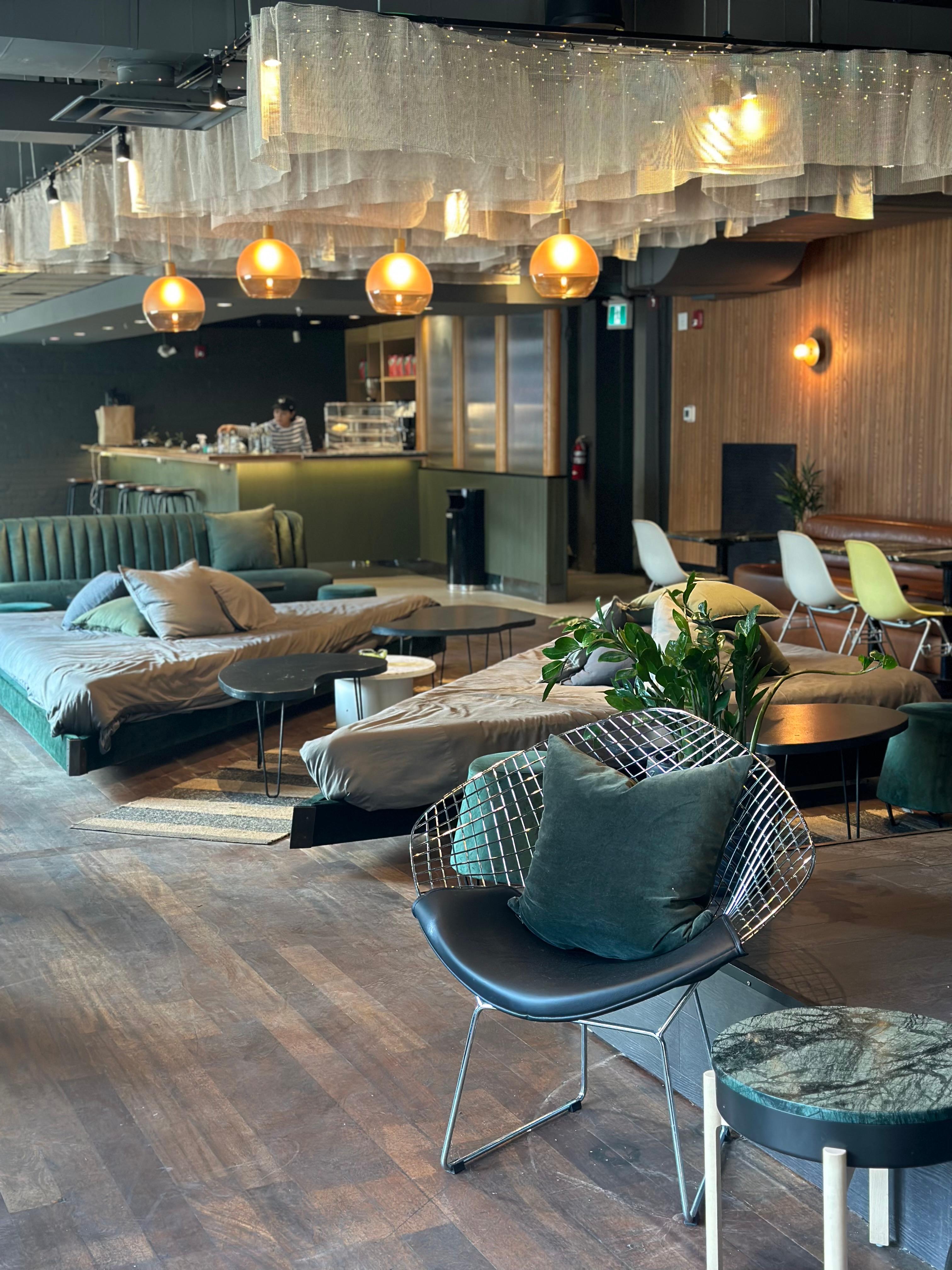 Lounge area