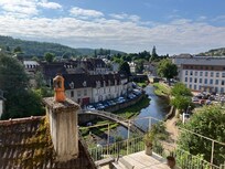 Vue de la maison. Quelle merveille.