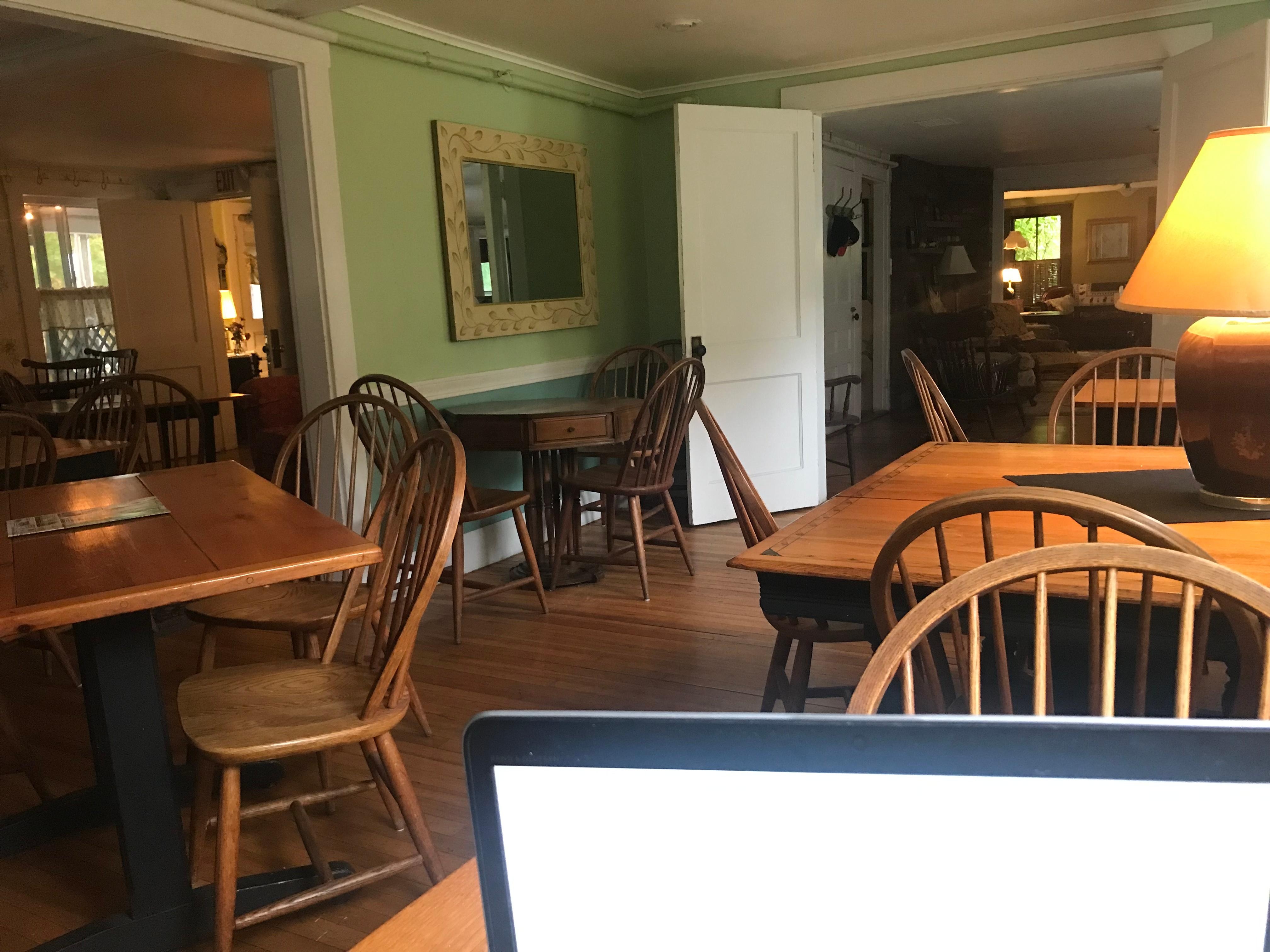 My work area on main floor 