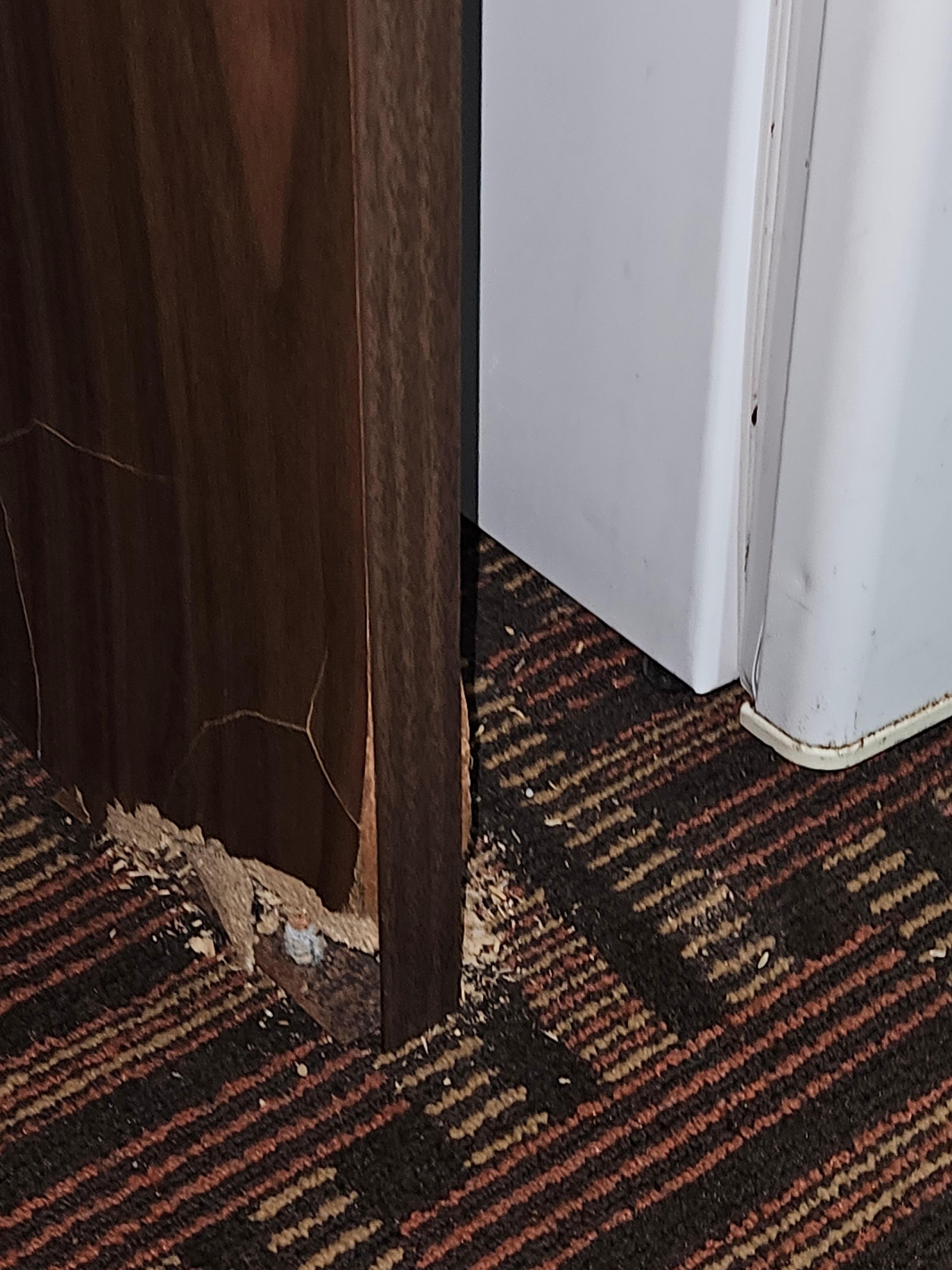 Deteriorating furniture