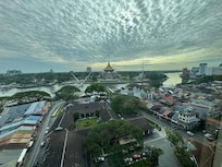 View from club lounge