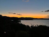 Sonnenuntergang in der Bucht von Cala Girgolu
