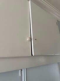 broken cabinetry