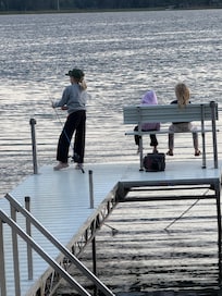 Granddaughter fishing !