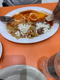 Food at the restaurant