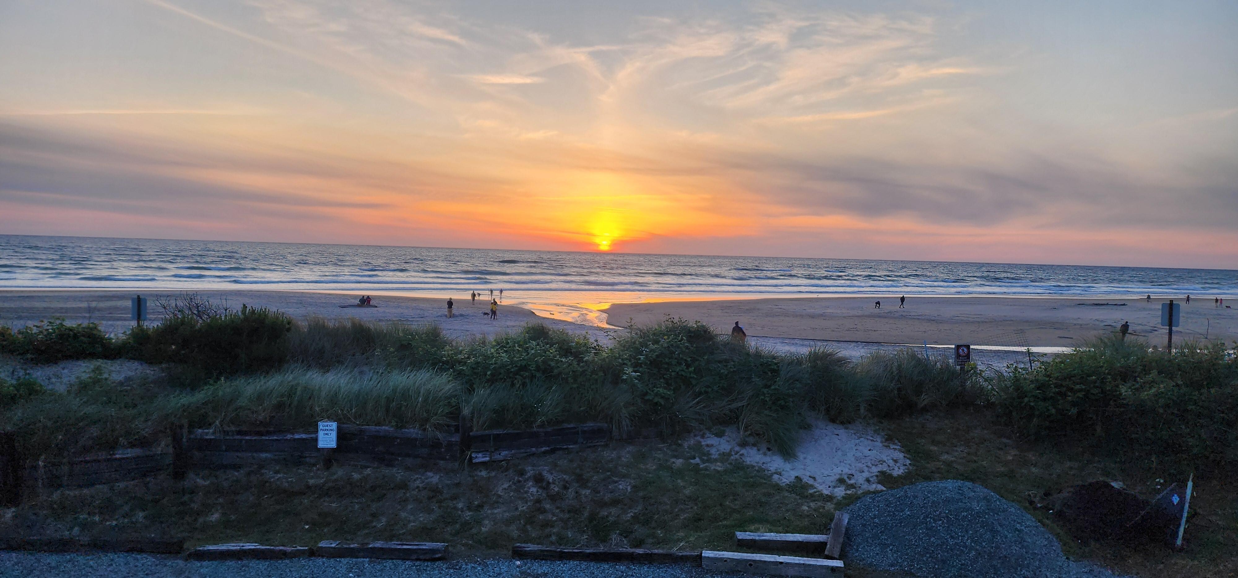 This is the view from the deck.