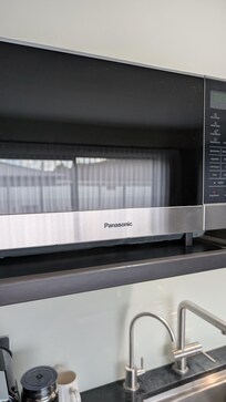 電子レンジも日本製で使いやすい