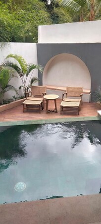 Private pool was awesome