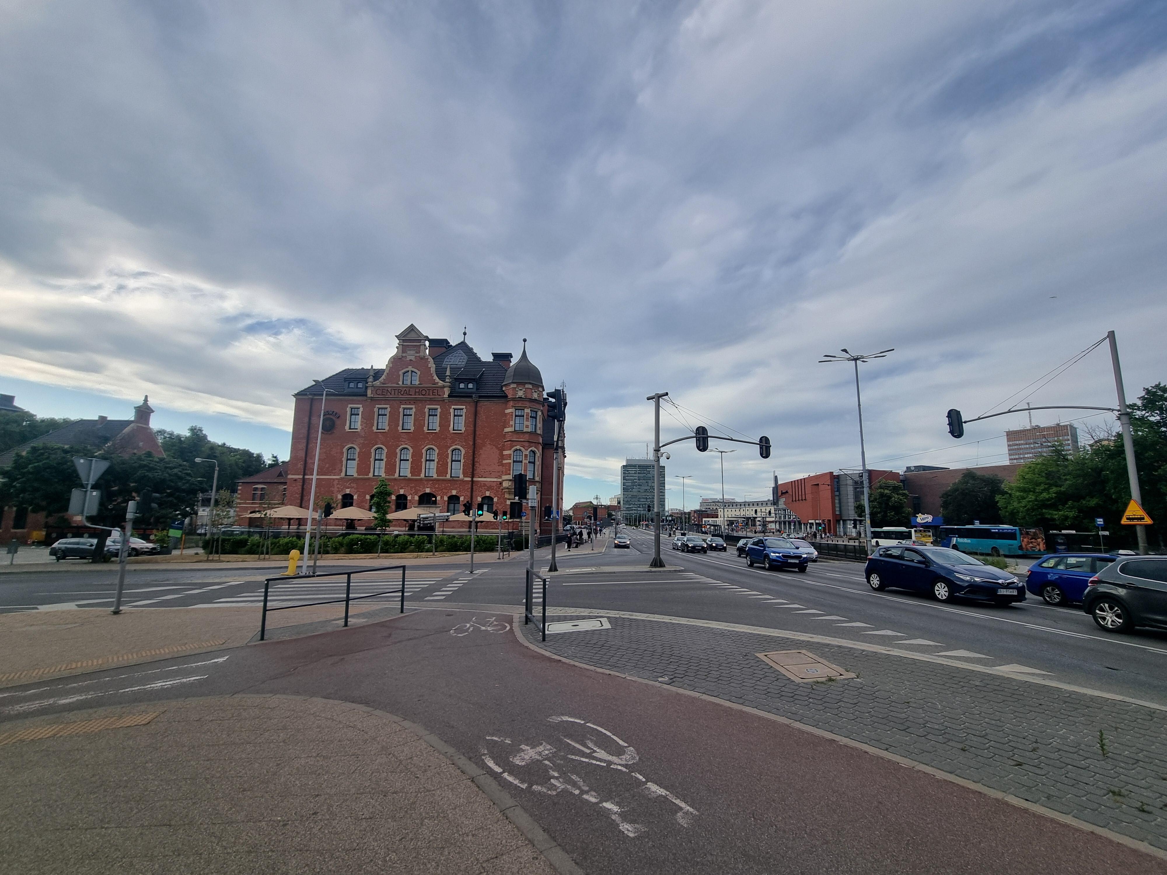 Hotellet utifrån