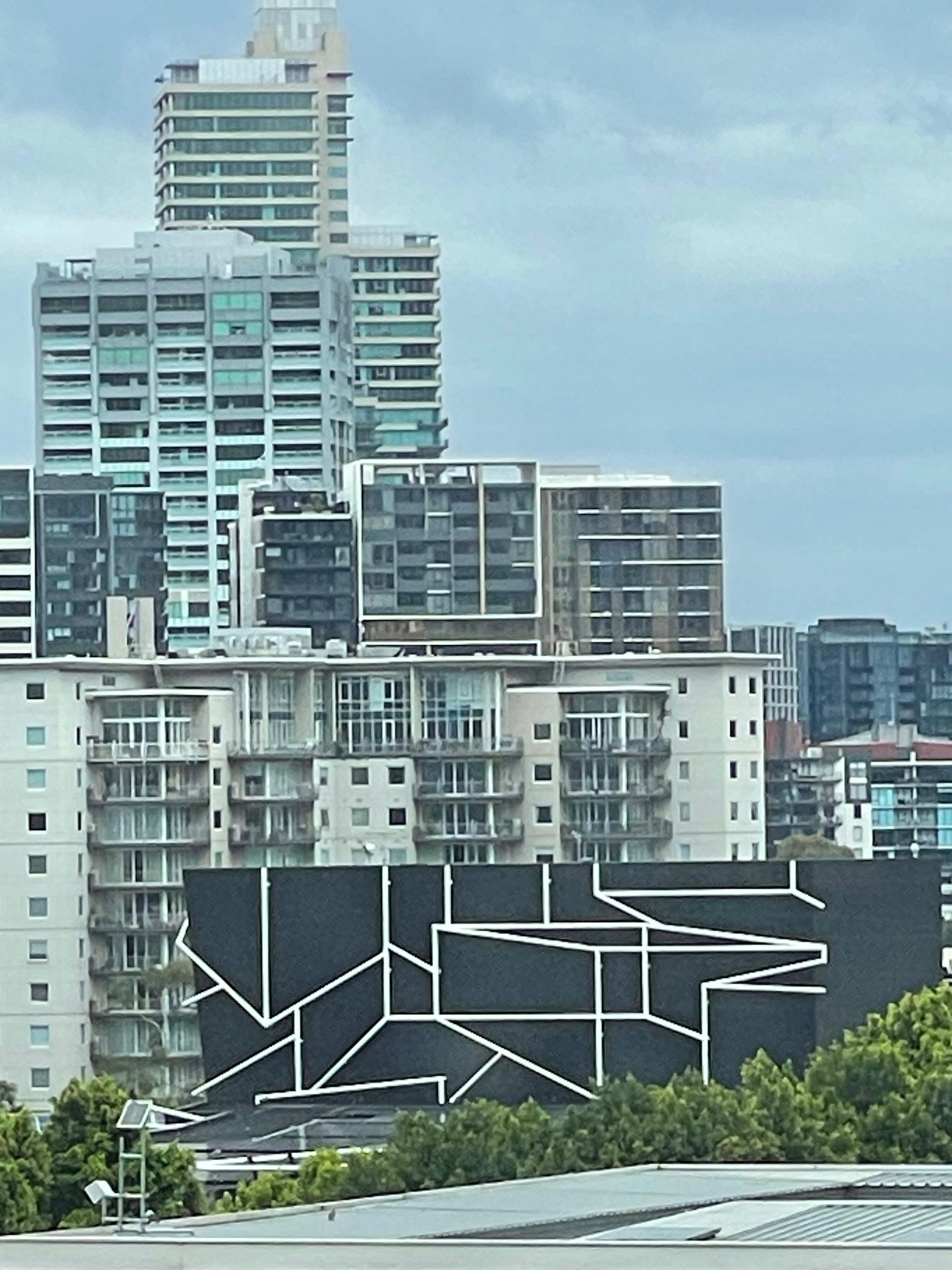 Interesting buildings from lounge room