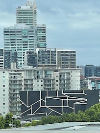 Interesting buildings from lounge room
