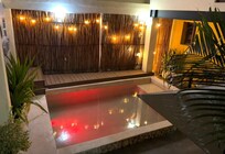 The pool was small but our kids loved it. Good thing to have after a day out in the Merida heat