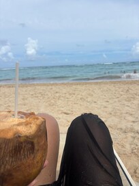 Nice beaches . Coconut $5