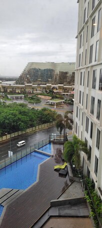 View from standard room