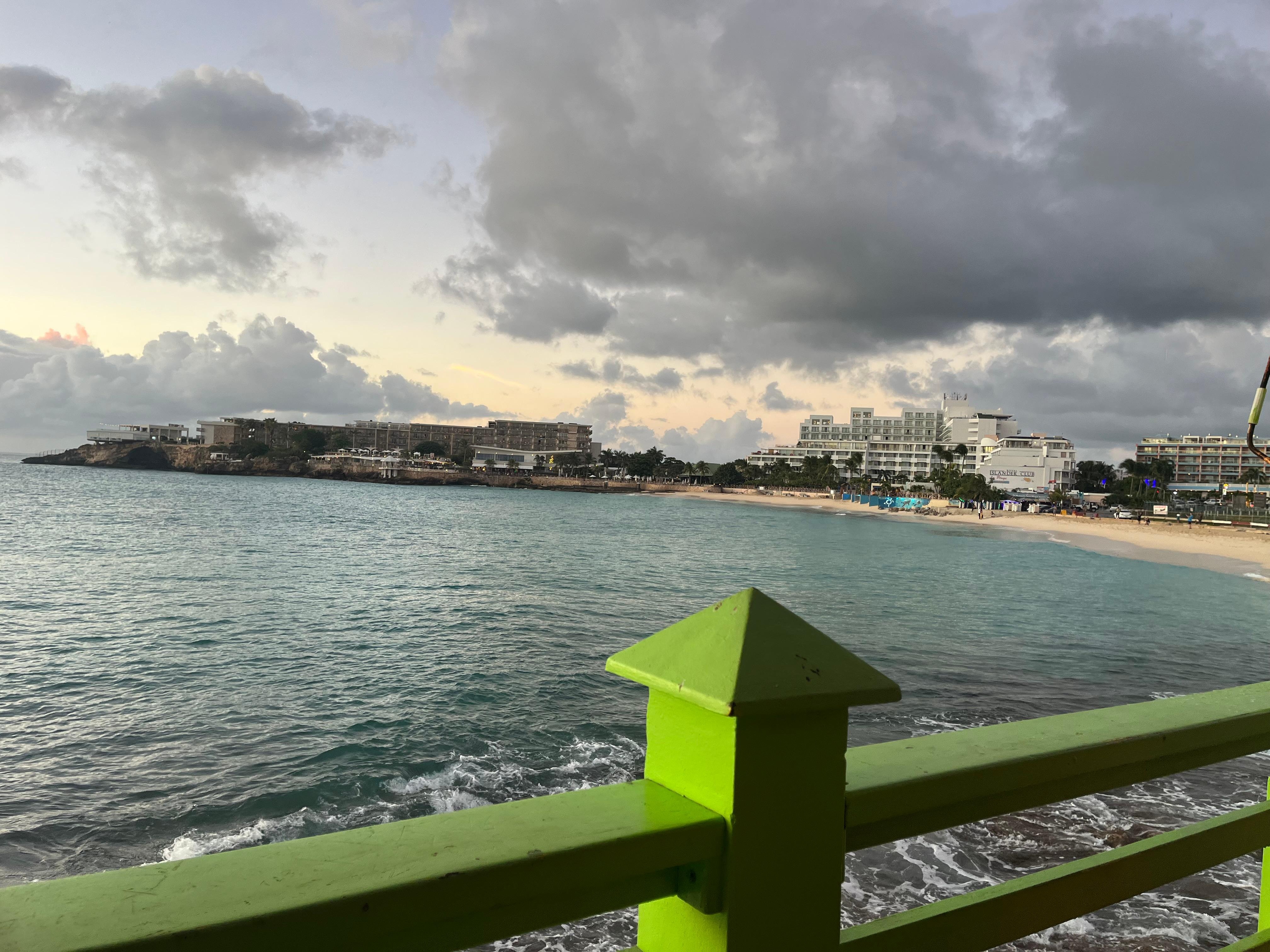 Awesome ocean views from nearby coast line restaurants(Cupecoy)