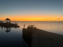 Nice dock and sitting area