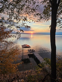 Sunrise from the porch
