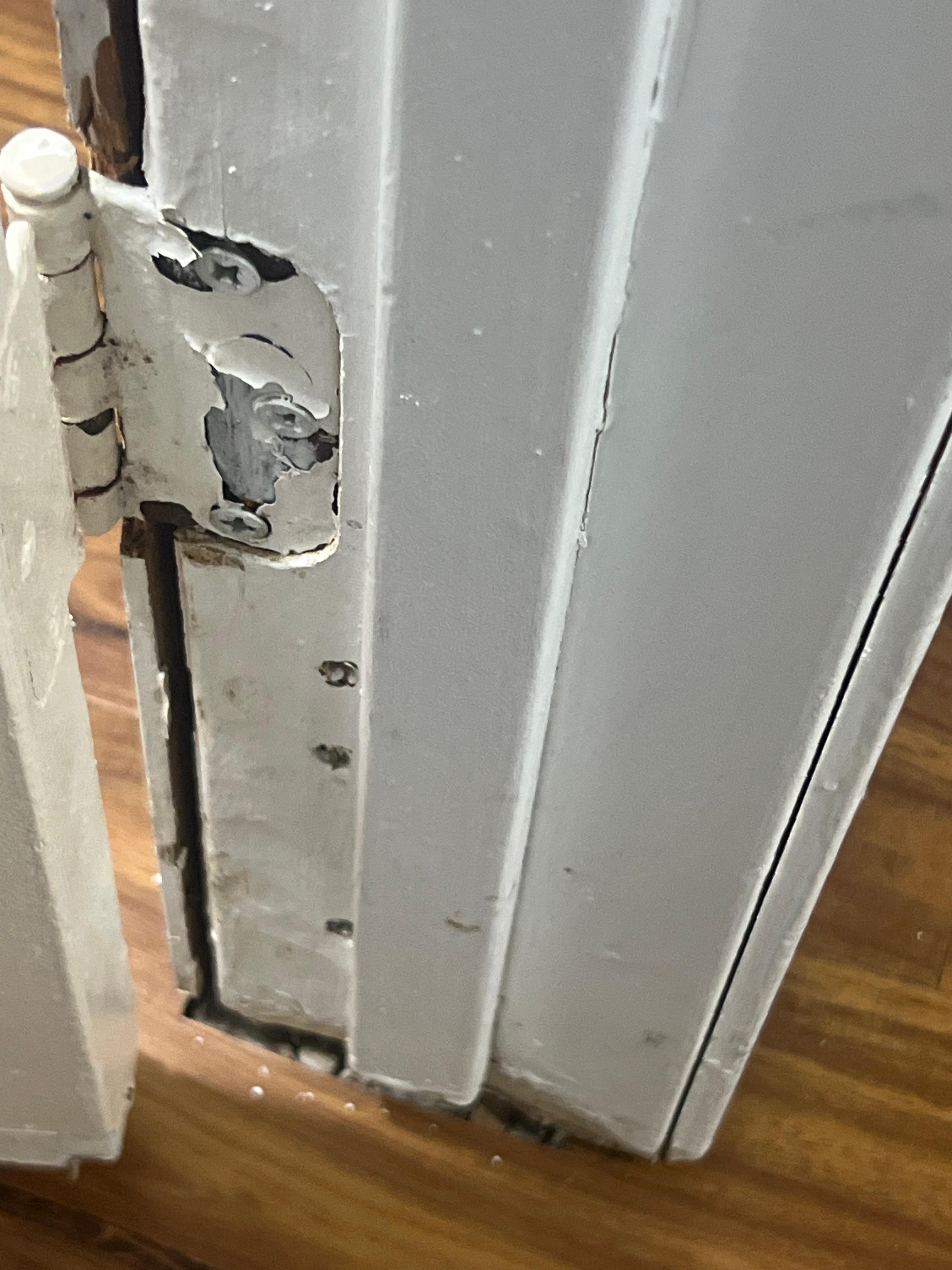 Mold behind this wall 