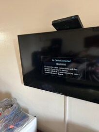 Cable TV didn’t work