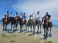 Horseback riding excursion.