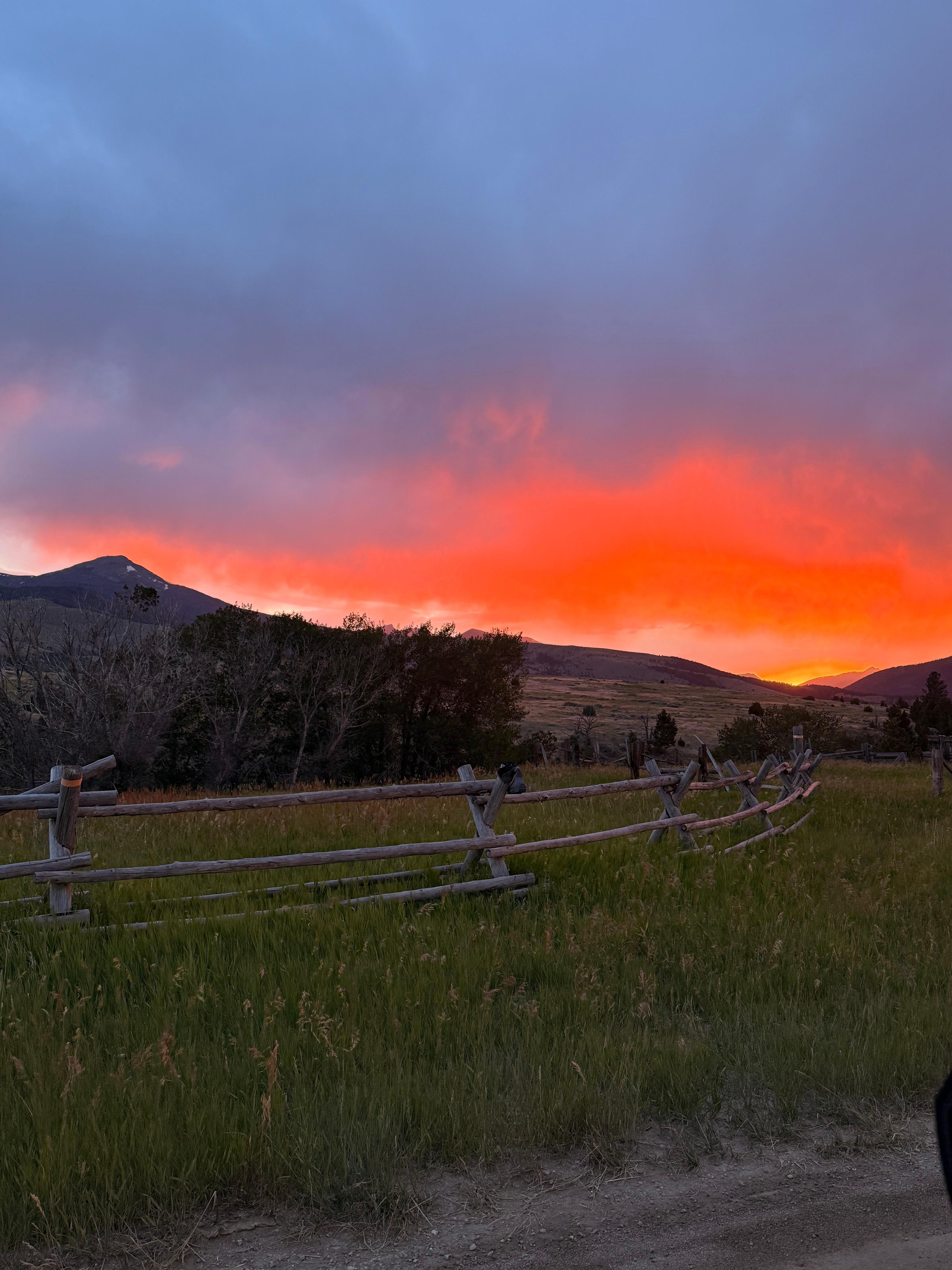 Pictures don’t do the sunset justice