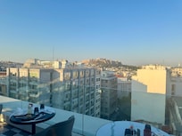 Breakfast views of the Acropolis