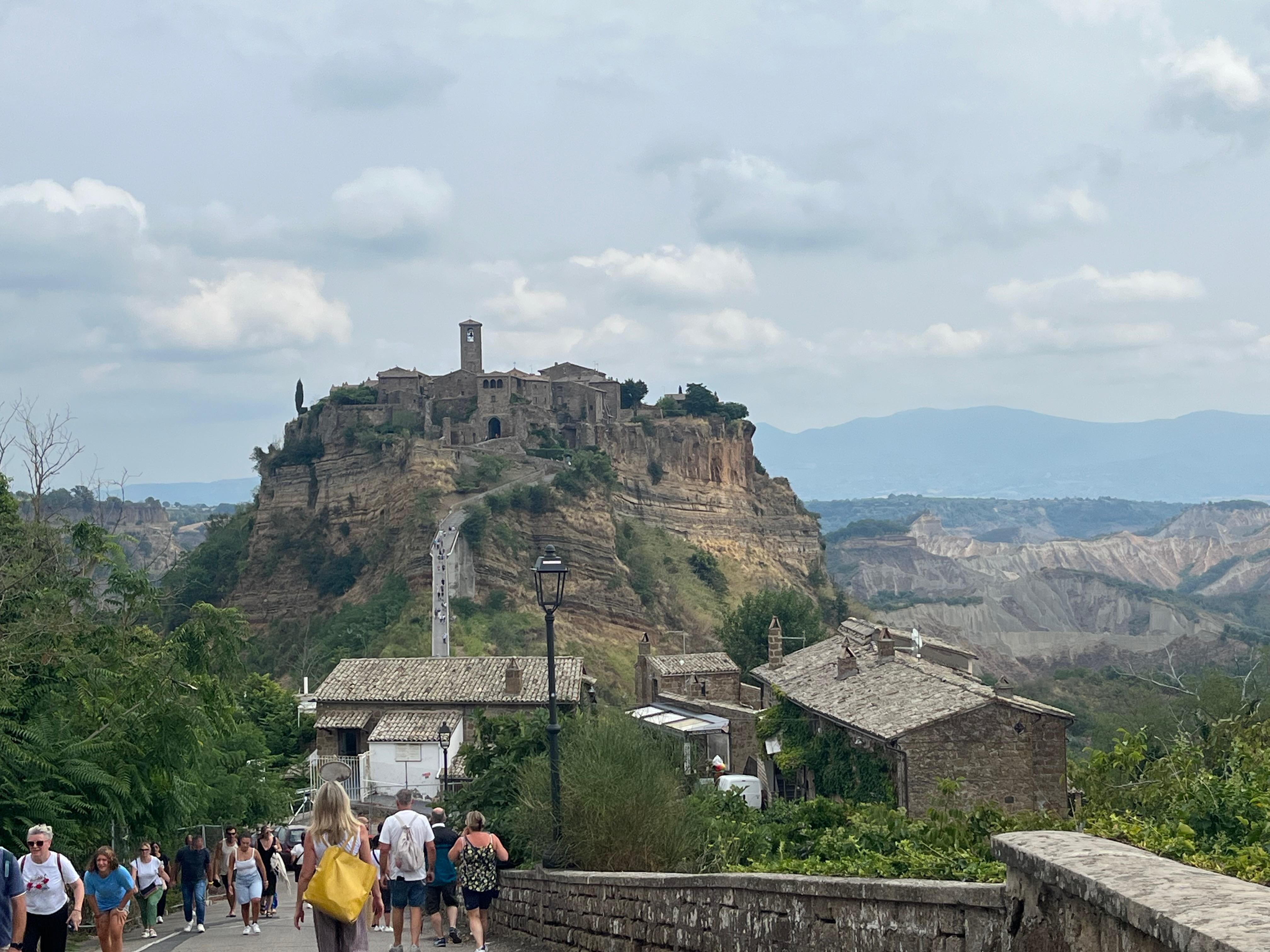 Civita di 
Bagnoregio, a short walk away
