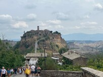 Civita di
Bagnoregio, a short walk away