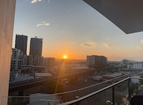 From room balcony.