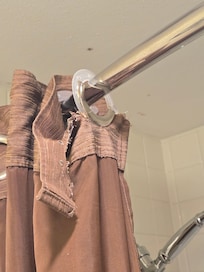 Curtain was all tore up