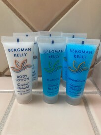 Shampoo, conditioner & lotion provided in all bathrooms