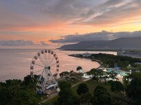 Sunrise seen from room E970 balcony