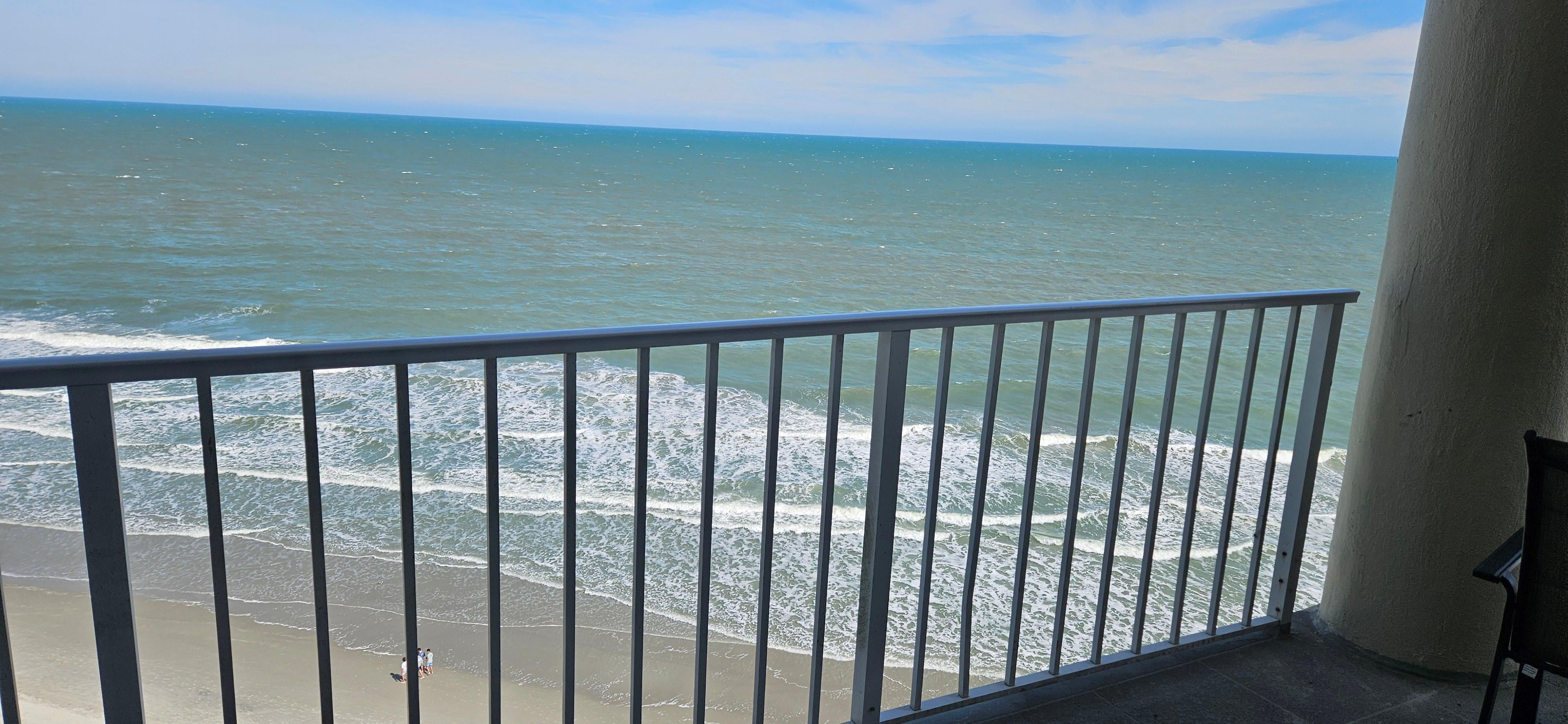 Ocean view balcony