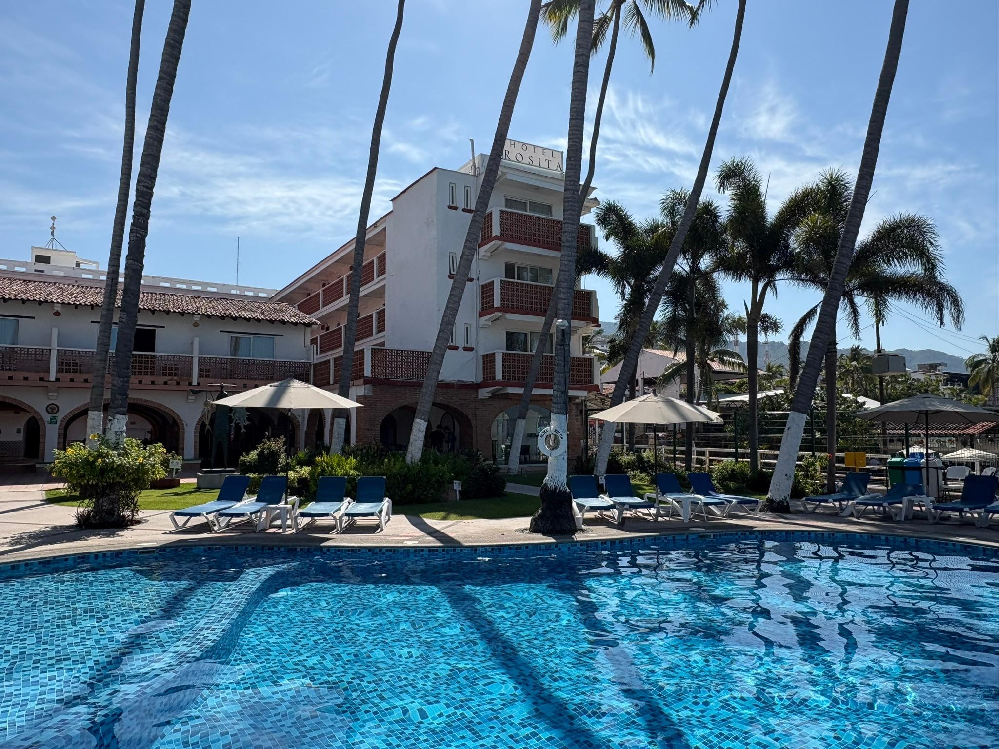 The beautiful and clean pool