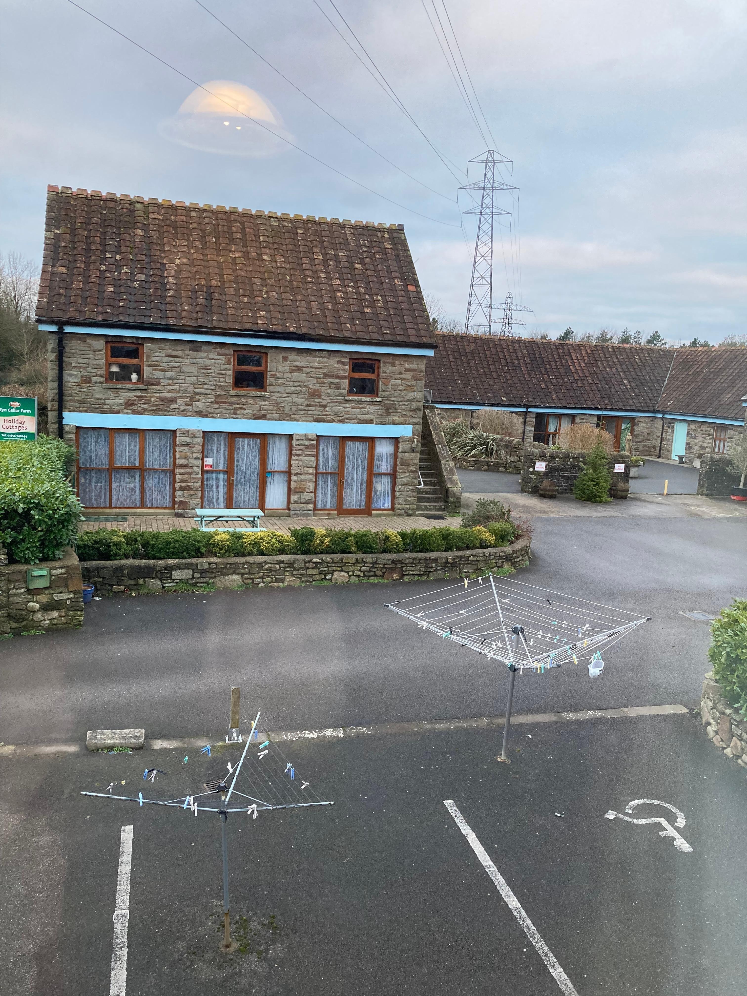 View from room window 