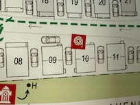 This is what I mean by a space divided into 2 spaces, and we stayed on 9B
