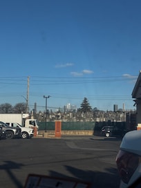 View from the parking lot