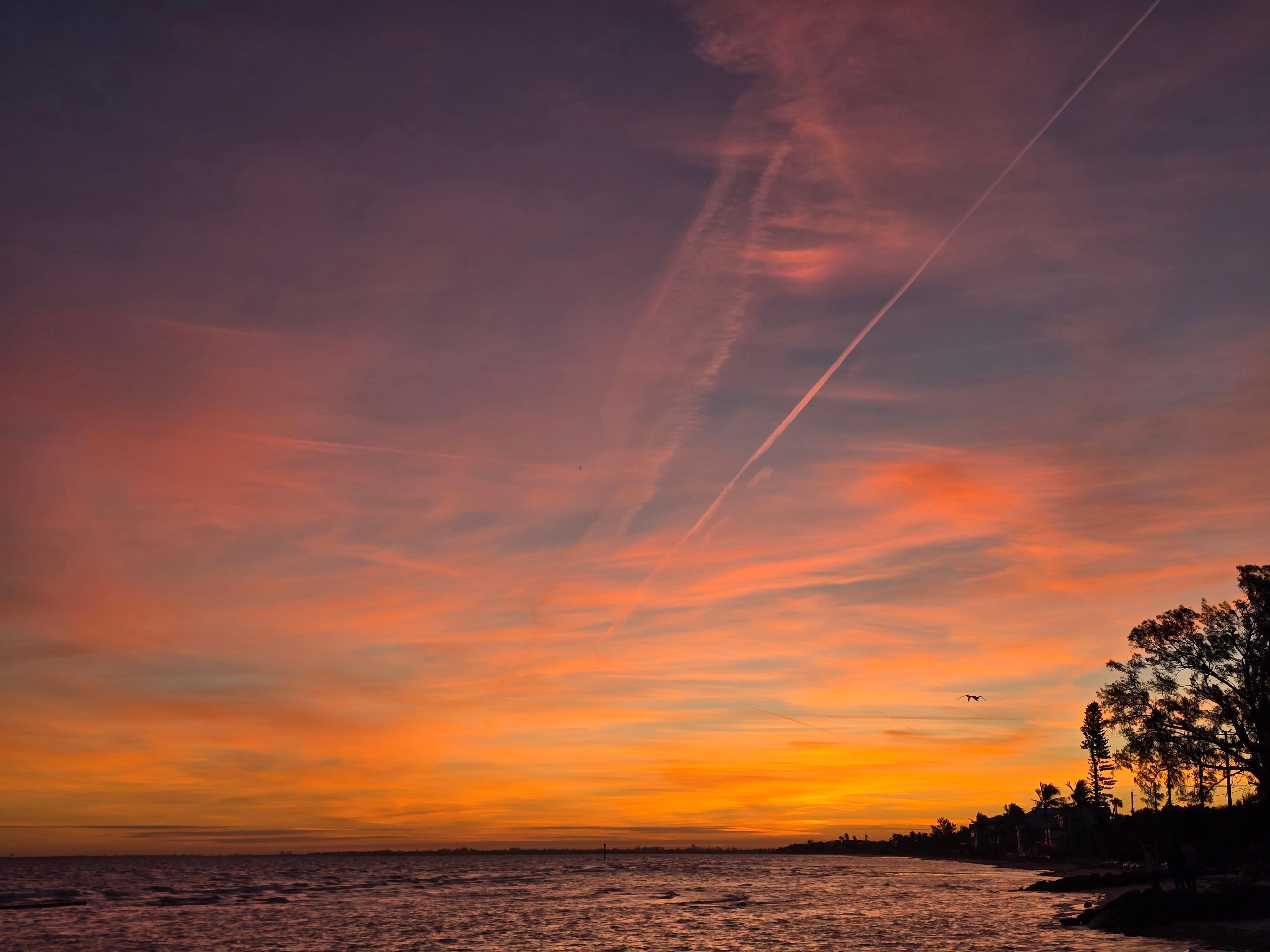 Sunrise on east side of AMI