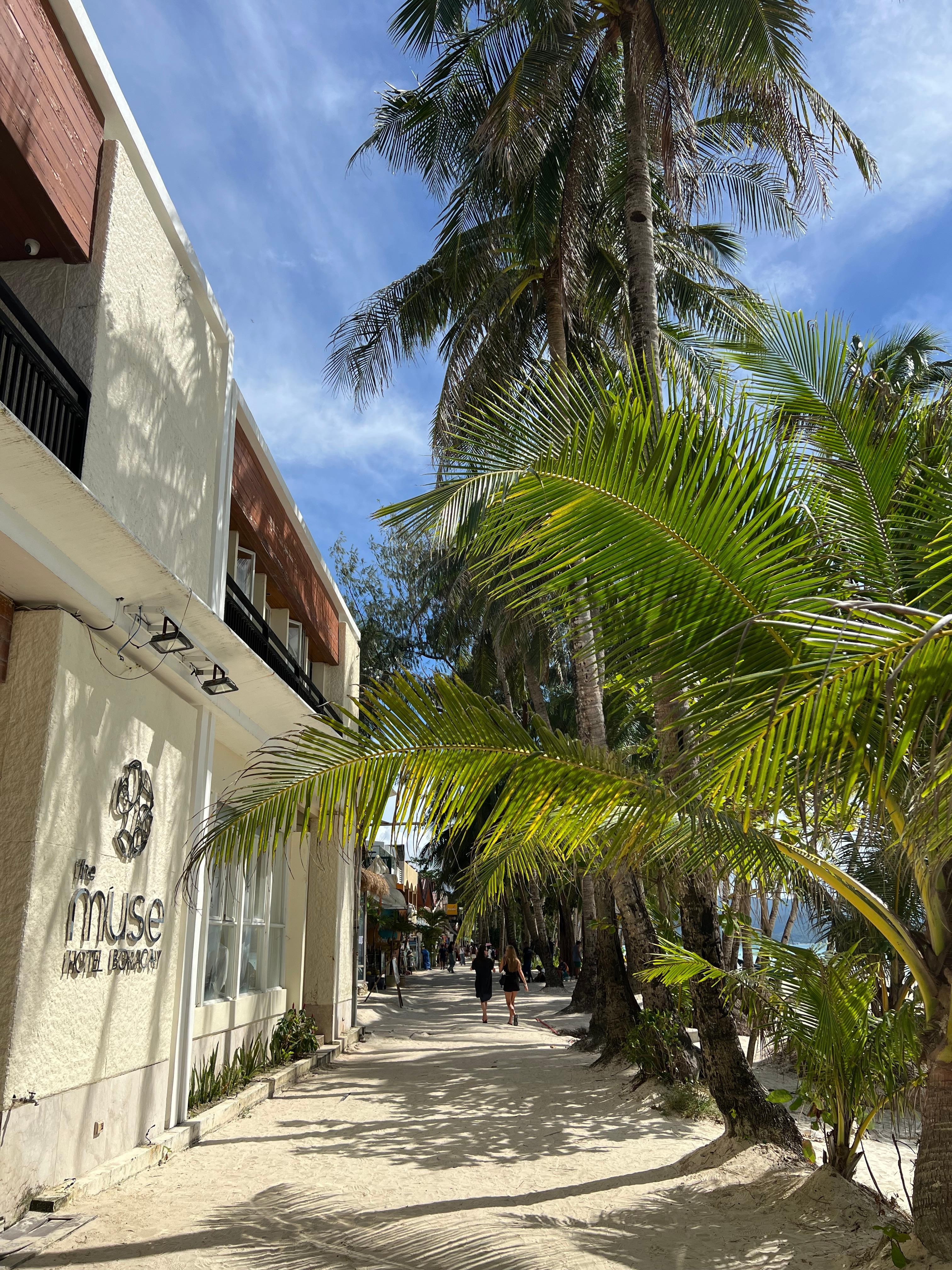 Photo taken outside the hotel