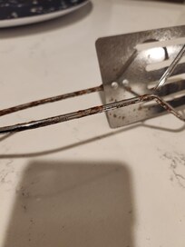 Rusted spatula