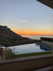 Beautiful view of the sunrise every morning.