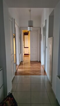 View from front door into apartment