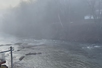 River view from room.