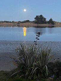 Evening at the pink pipi