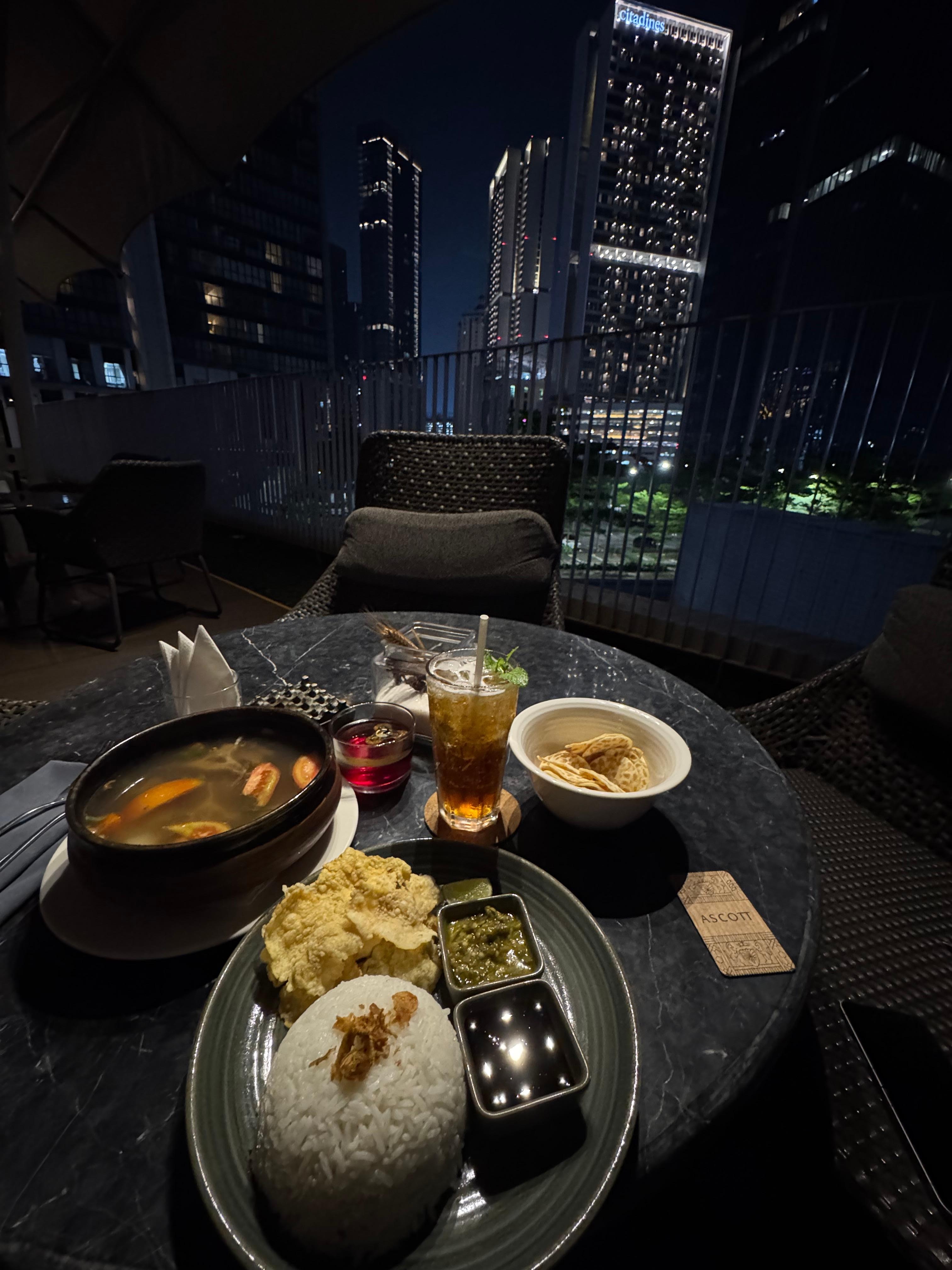 The view from 2 nd floors