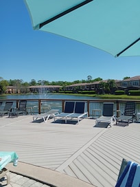 Club house pool area